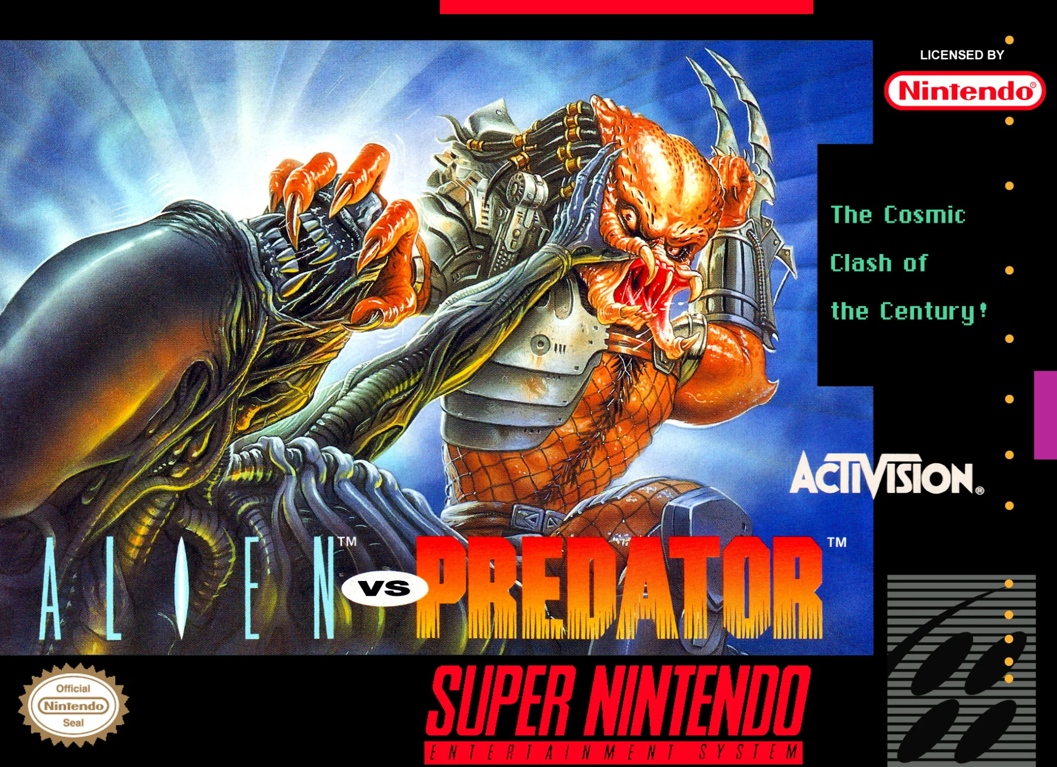 Alien vs. Predator (1993 SNES Game)