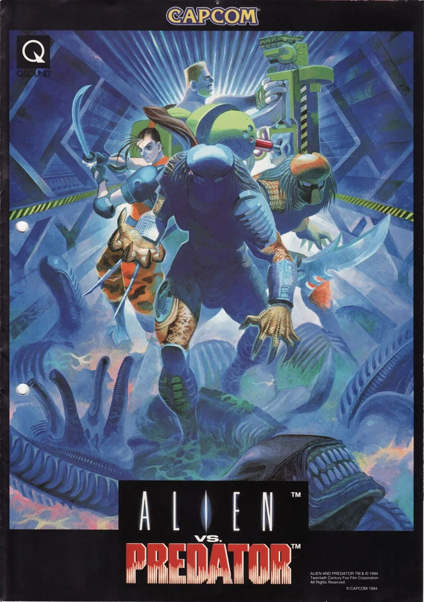 Alien vs. Predator (1994 Arcade Game)