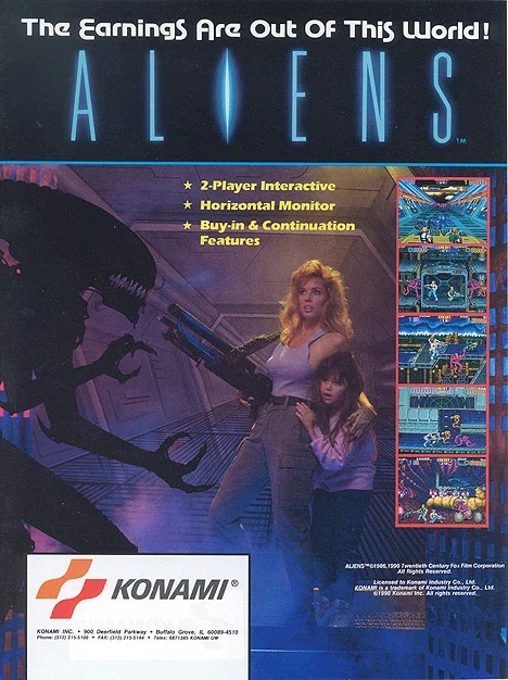 Aliens (1990 Arcade Game)