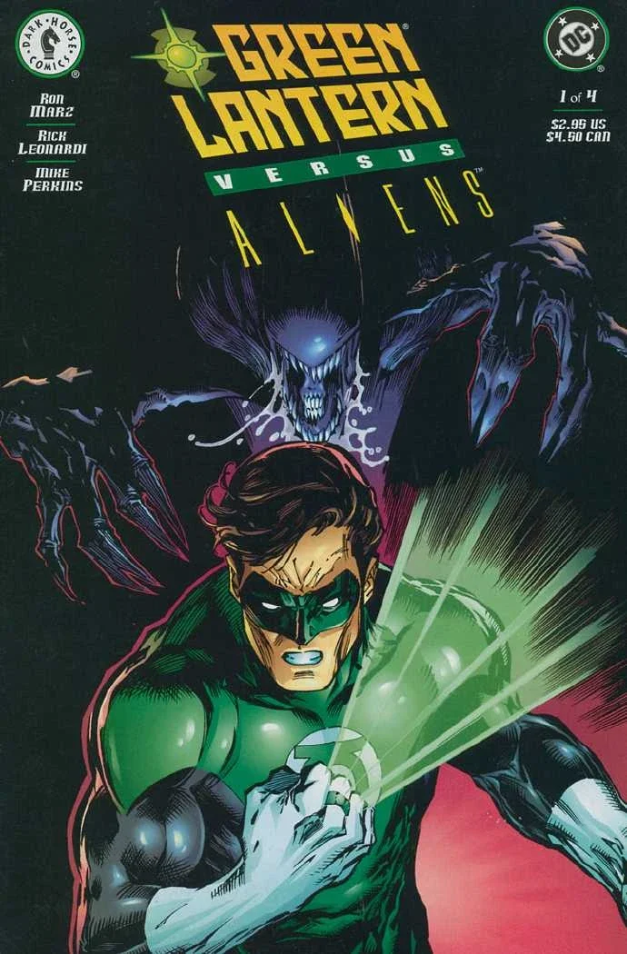 Green Lantern versus Aliens