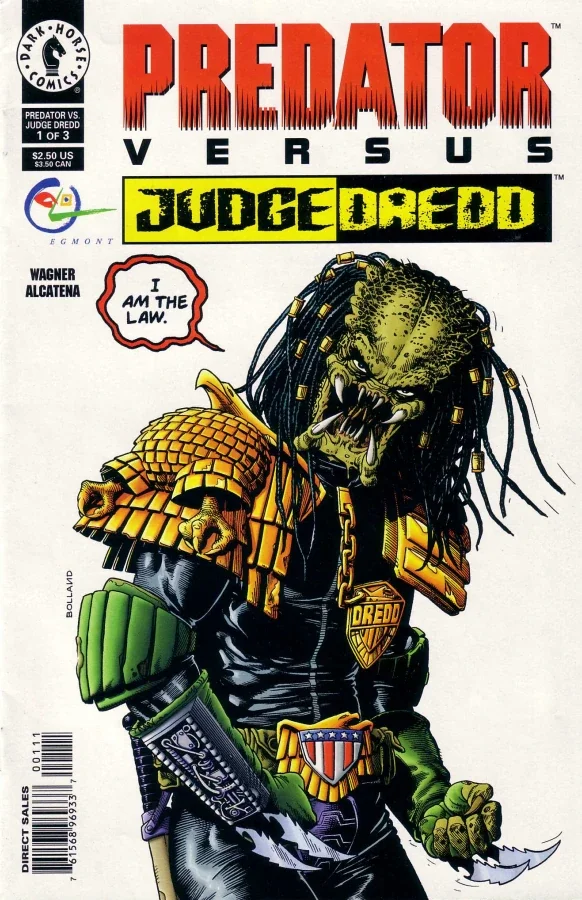 Predator versus Judge Dredd