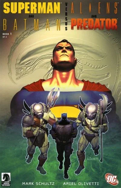 Superman and Batman versus Aliens and Predator