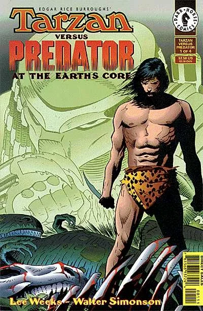 Tarzan versus Predator: At the Earth's Core